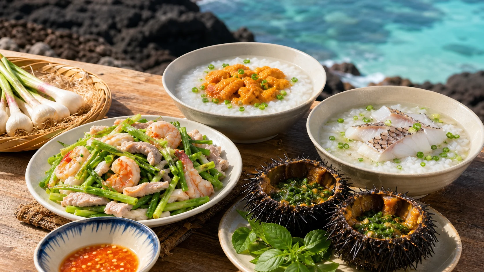 Món ăn tại Lý Sơn