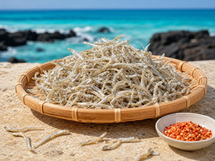 Cá cơm khô Lý Sơn