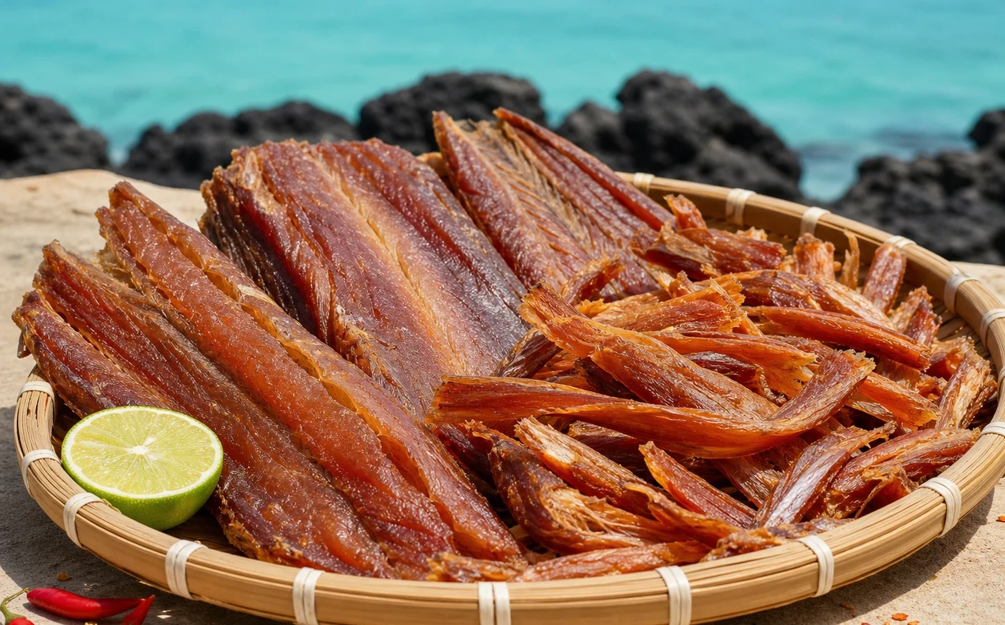 Cá ngừ khô Lý Sơn