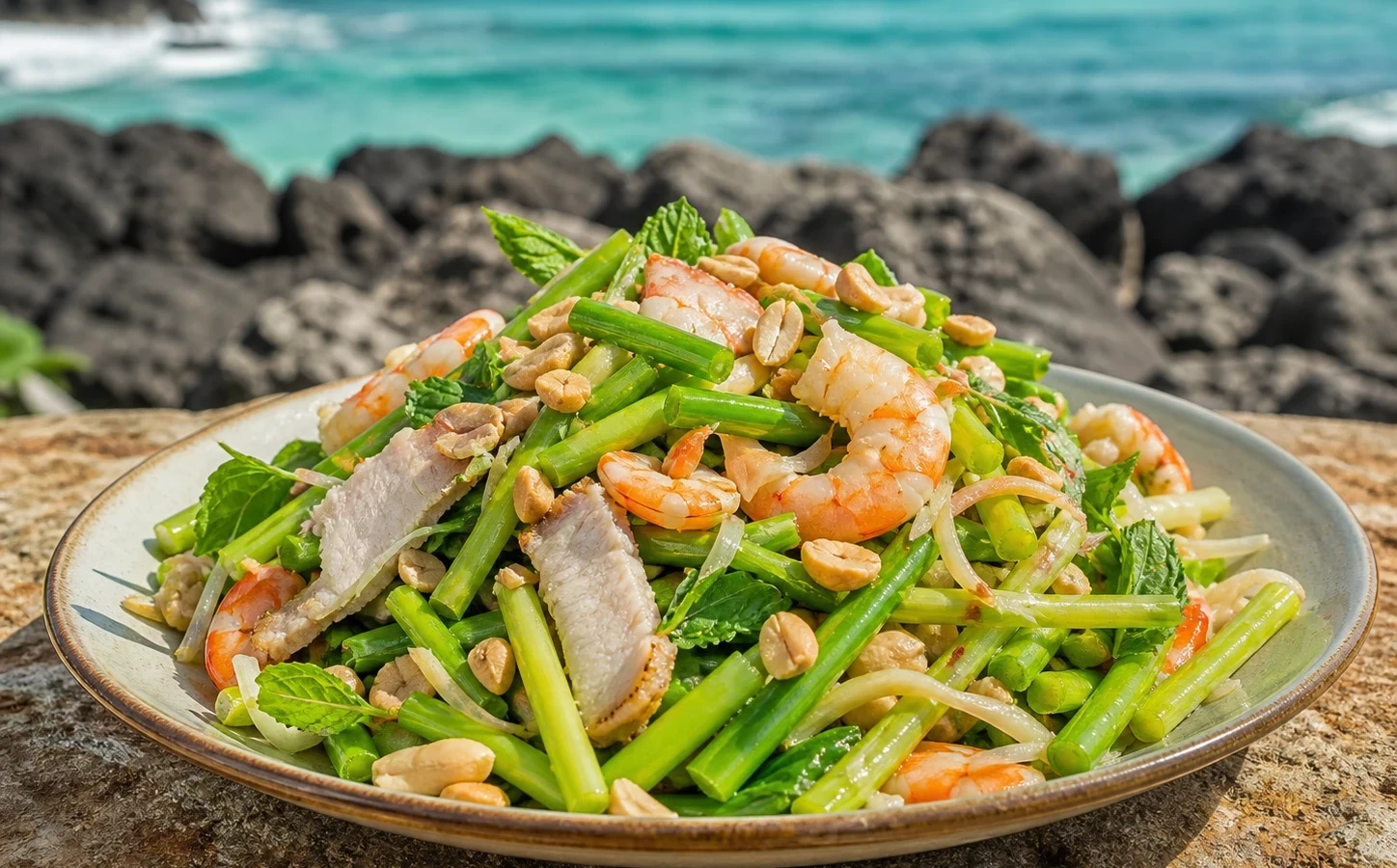 Gỏi tỏi Lý Sơn