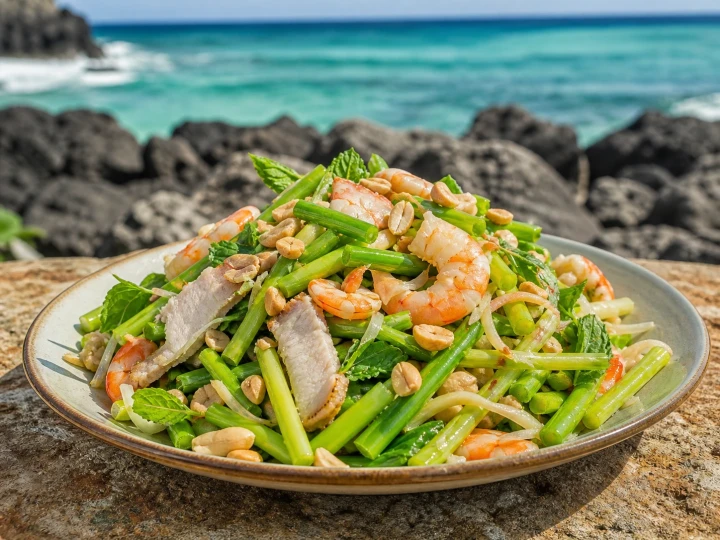 Gỏi tỏi Lý Sơn