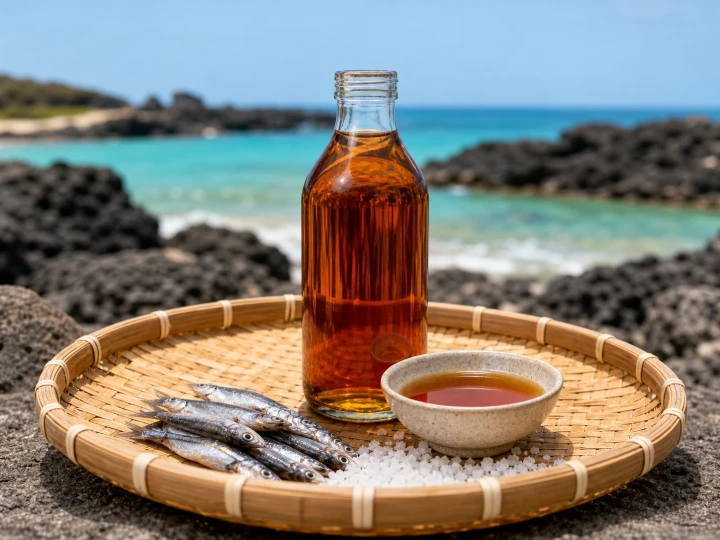 Mắm cá cơm Lý Sơn