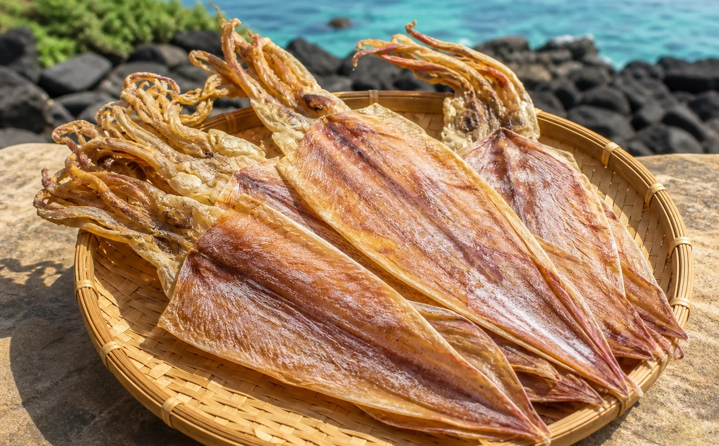 Mực khô Lý Sơn