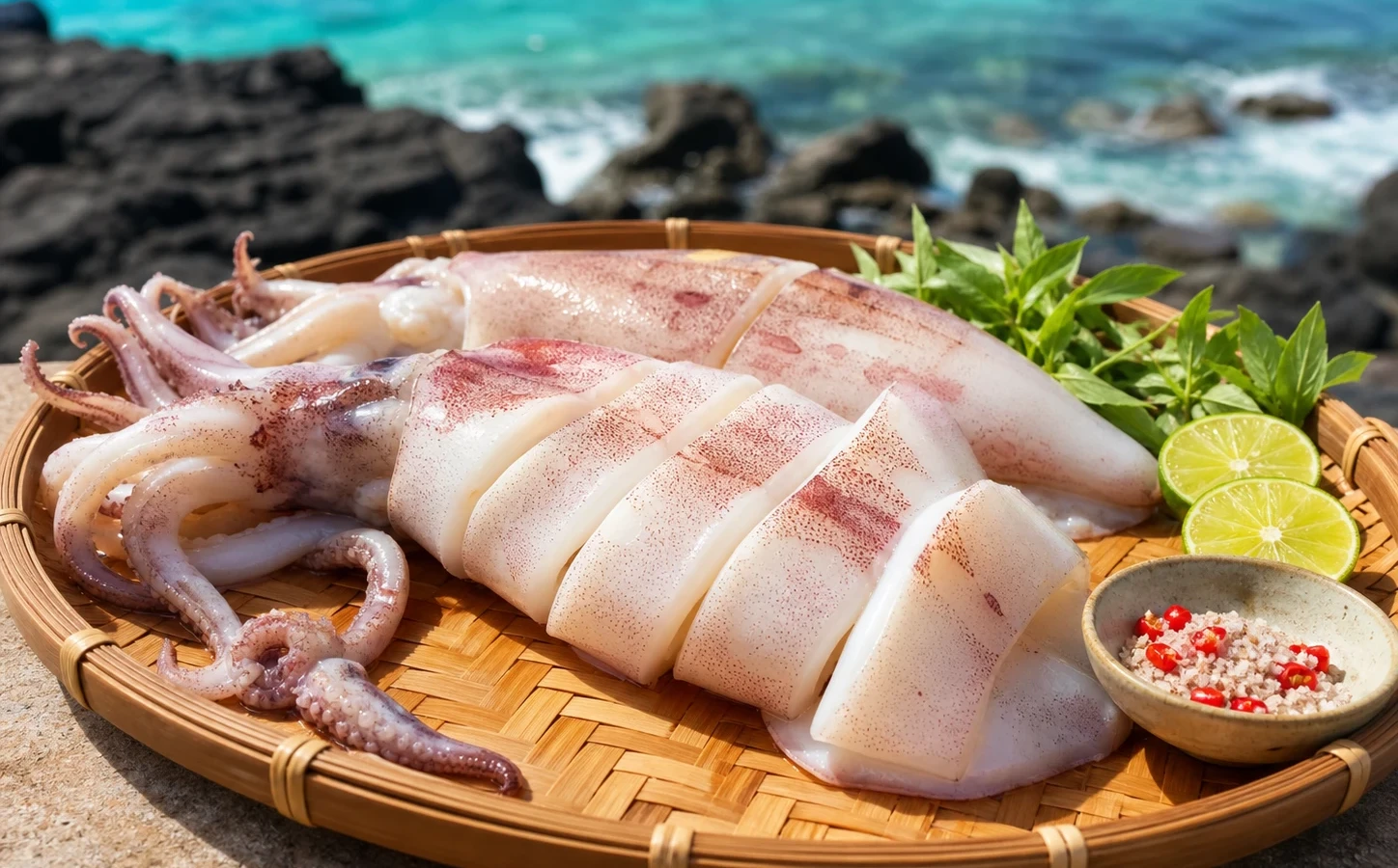 Mực lá Lý Sơn