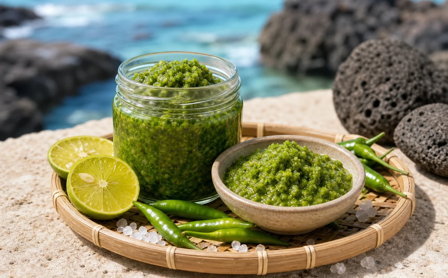 Muối ớt xanh Lý Sơn