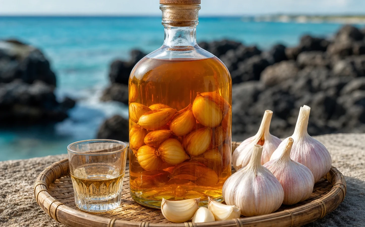 Rượu tỏi Lý Sơn