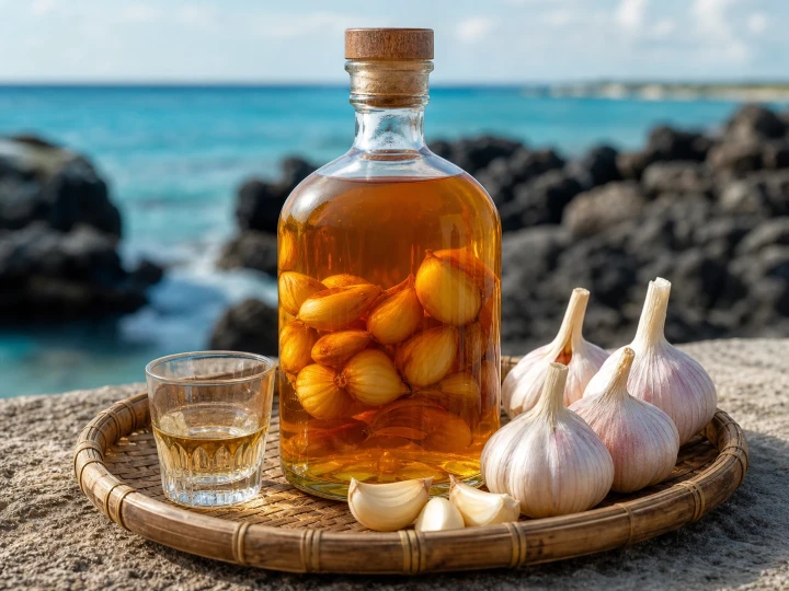 Rượu tỏi Lý Sơn